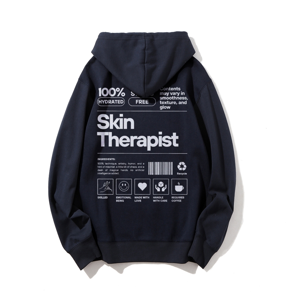Skin Therapist Crew Neck Hoodie