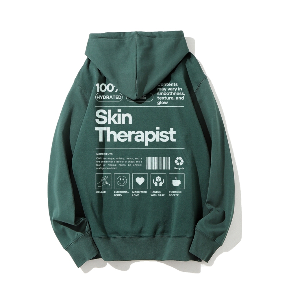 Skin Therapist Crew Neck Hoodie