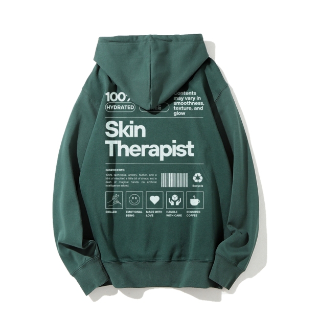 Skin Therapist Crew Neck Hoodie