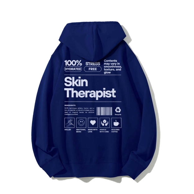 Skin Therapist Crew Neck Hoodie