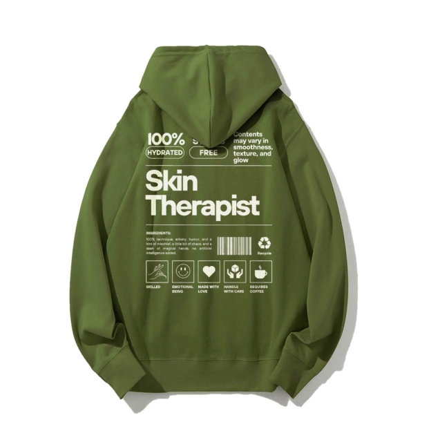 Skin Therapist Crew Neck Hoodie