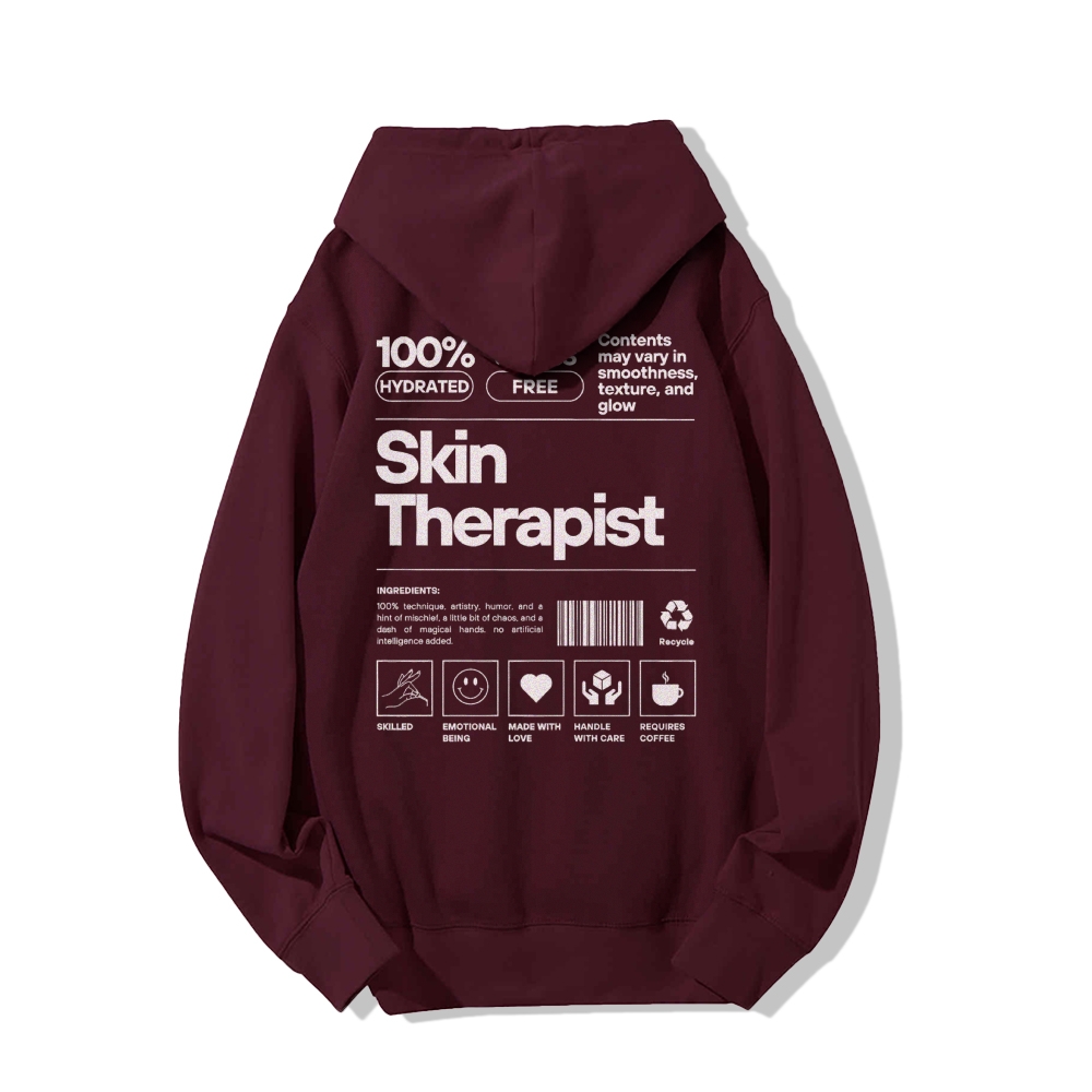Skin Therapist Crew Neck Hoodie