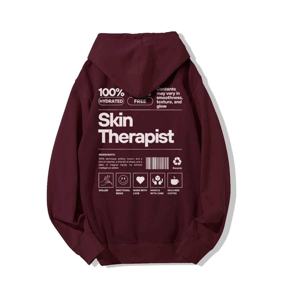 Skin Therapist Crew Neck Hoodie