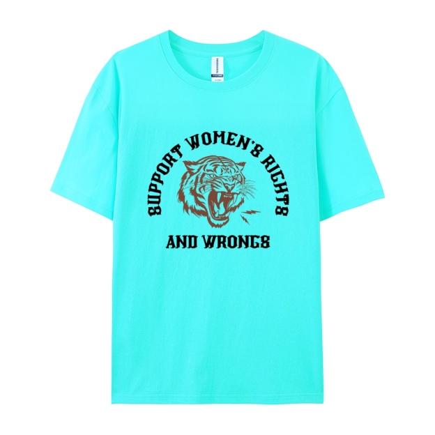 Support Rights And Wrongs Casual Short Sleeve T-Shirt