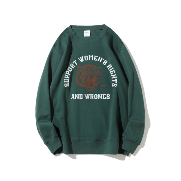 Support Rights And Wrongs Crew Neck Sweatshirt