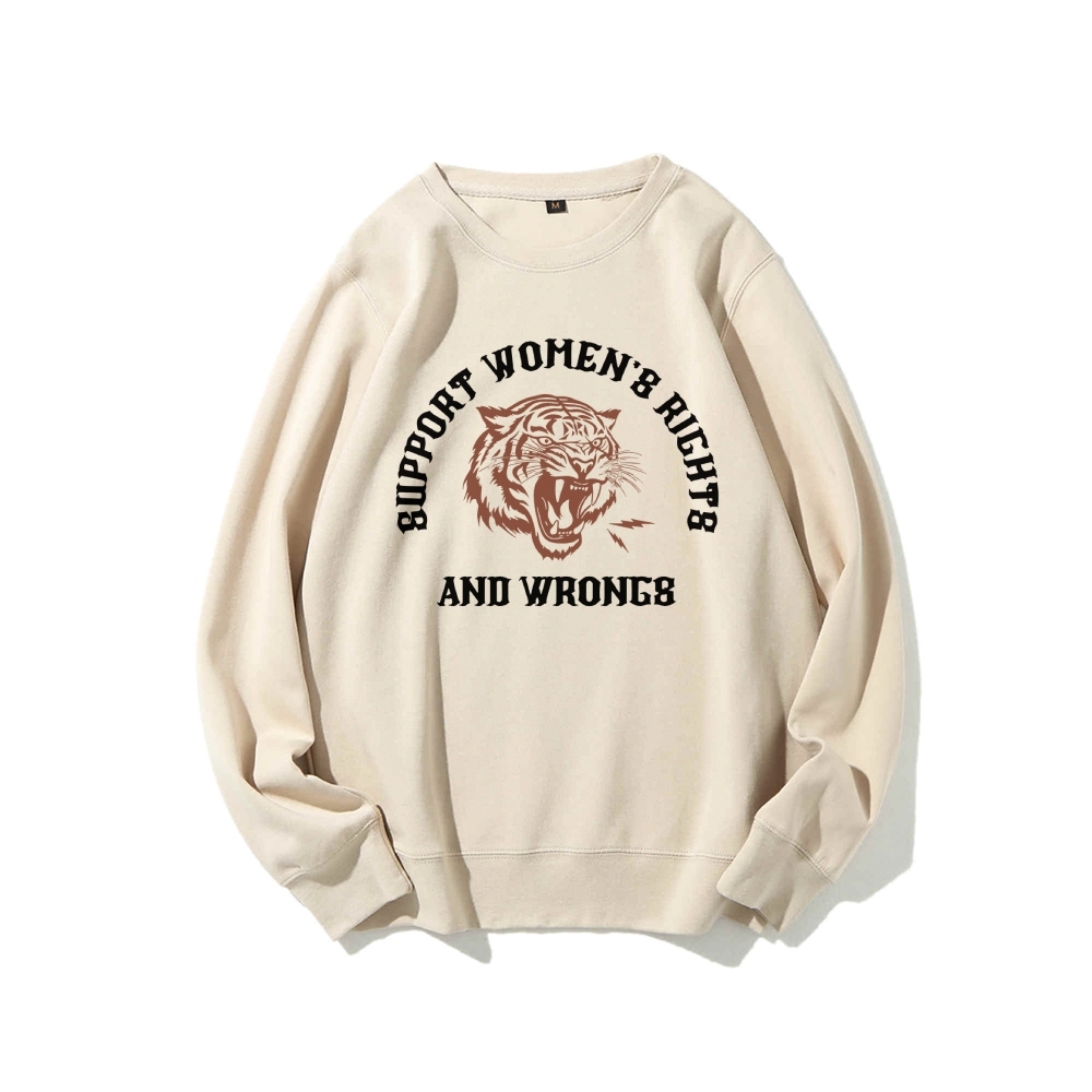 Support Rights And Wrongs Washed Hoodie