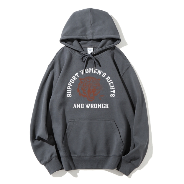 Support Rights And Wrongs Casual Hoodie
