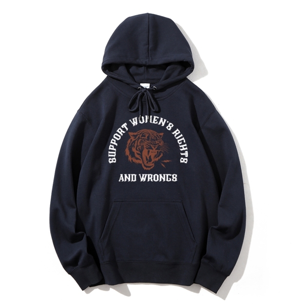 Support Rights And Wrongs Casual Hoodie