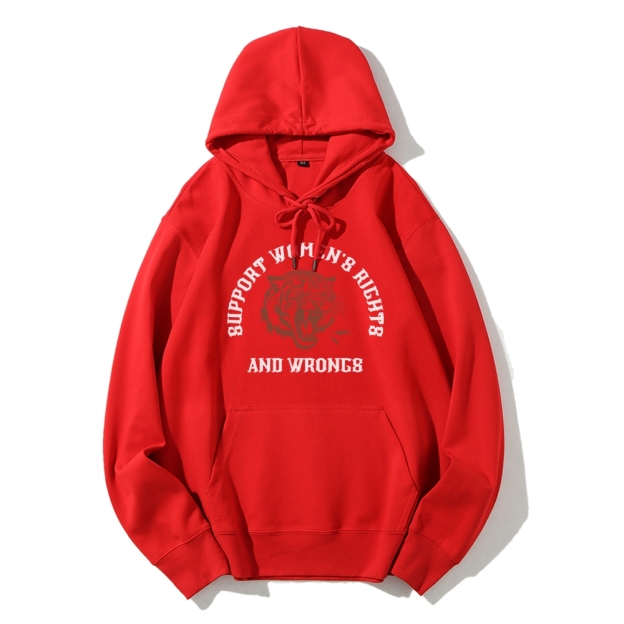 Support Rights And Wrongs Casual Hoodie