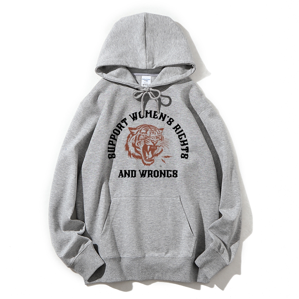 Support Right And Wrongs Casual Hoodie