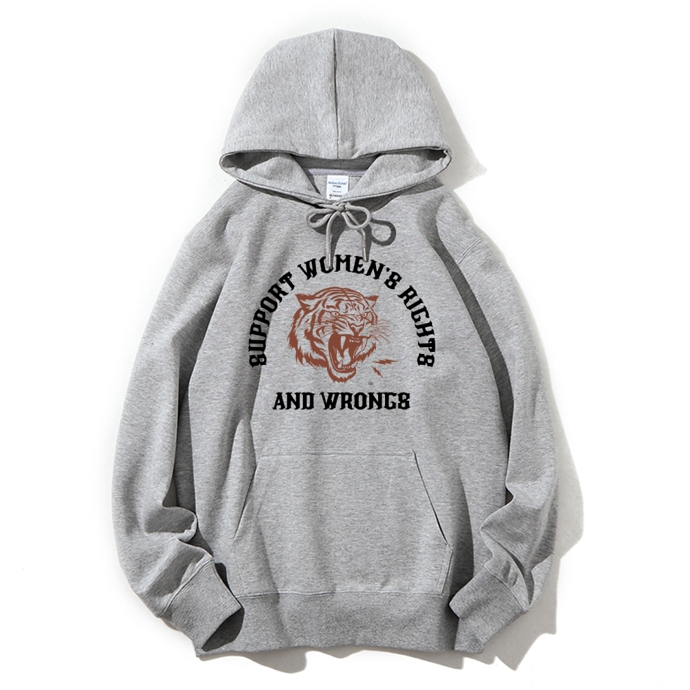 Support Right And Wrongs Casual Hoodie