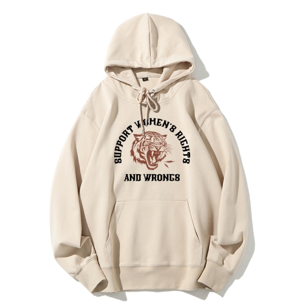 Support Right And Wrongs Casual Hoodie