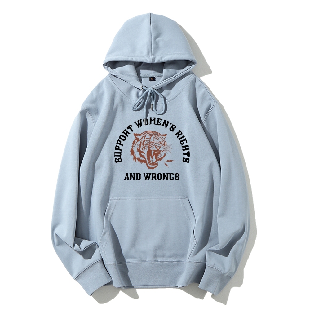 Support Right And Wrongs Casual Hoodie