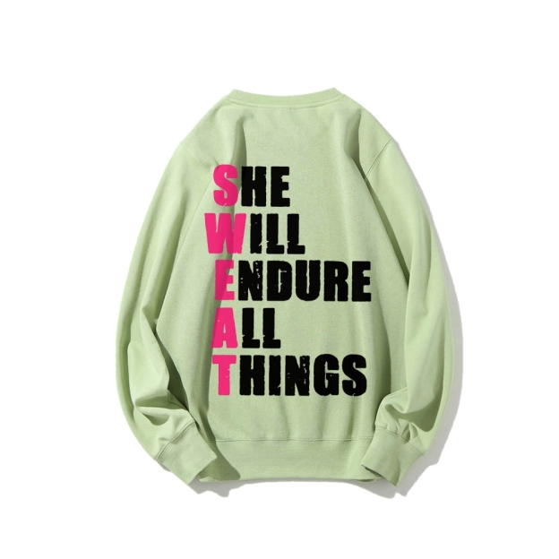 She Will Endure All Things Casual Hoodies