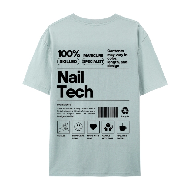 Nail Tech Casual Short Sleeve T-Shirt