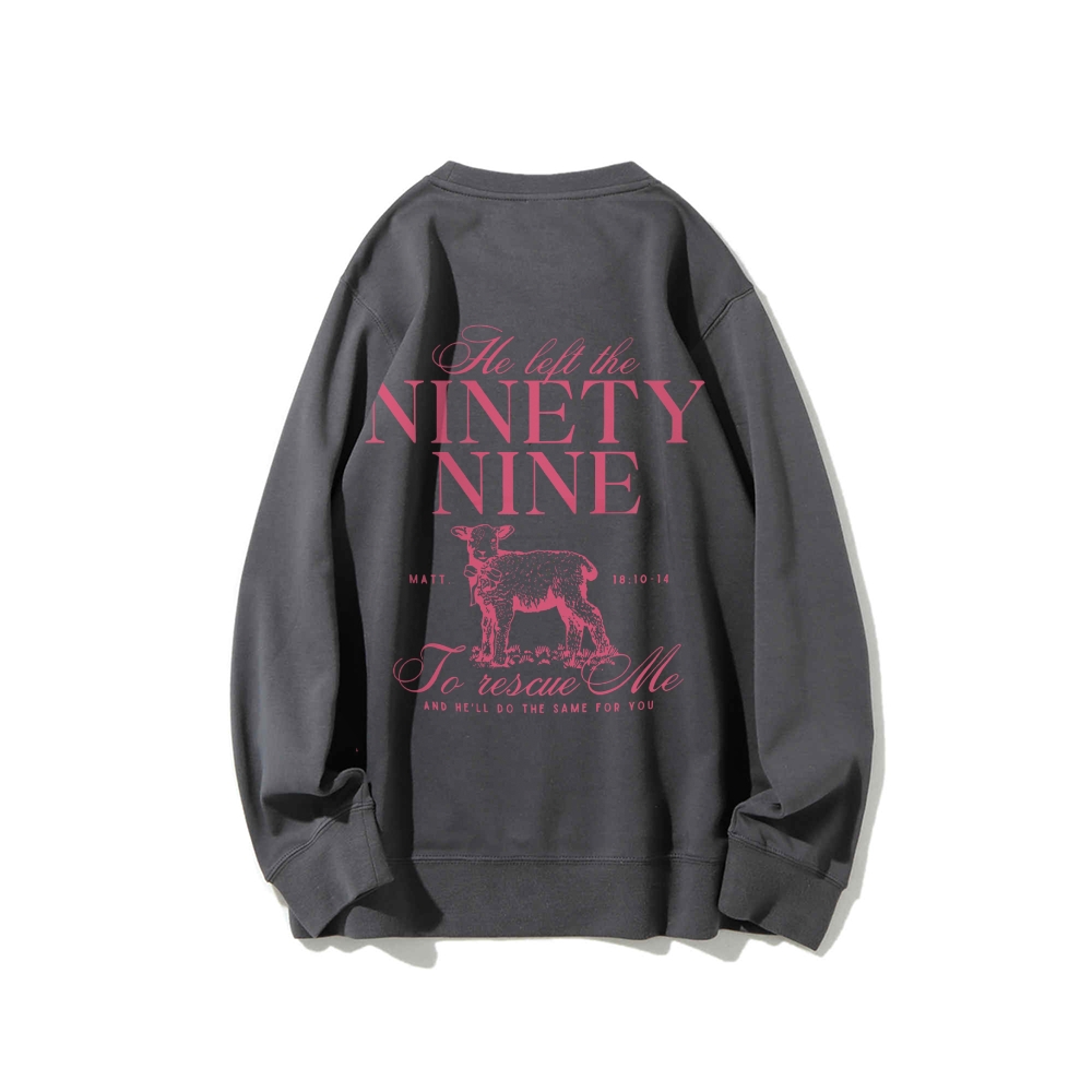 Ninety Nine Casual Crew Neck Sweatshirt