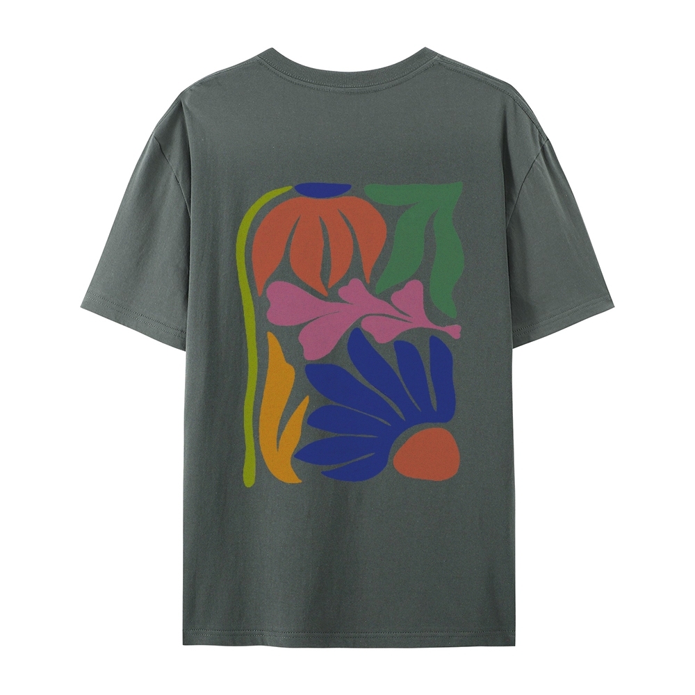 Wildflowers Matisse Art Casual Short Sleeve T-Shirt