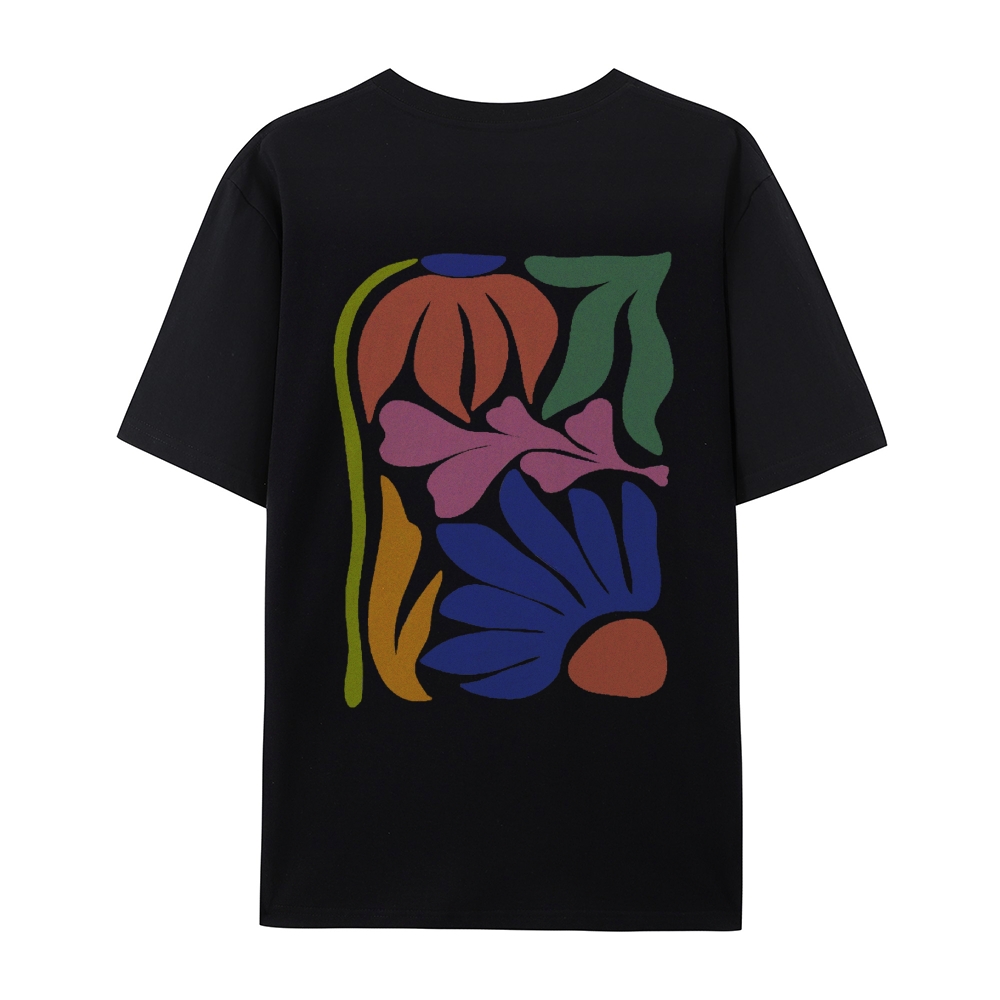 Wildflowers Matisse Art Casual Short Sleeve T-Shirt