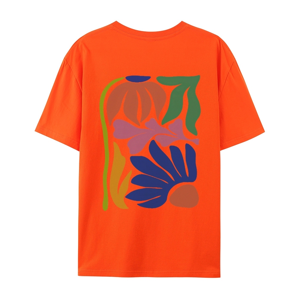 Wildflowers Matisse Art Casual Short Sleeve T-Shirt