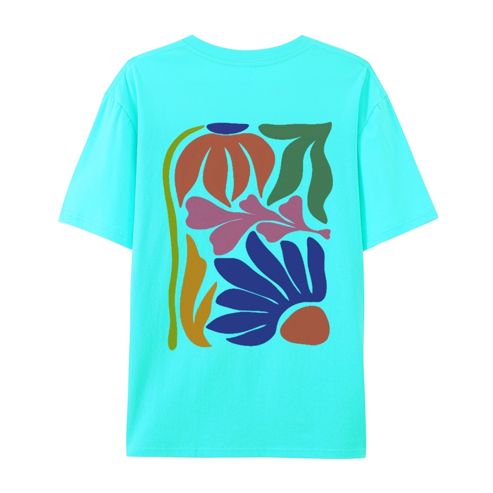 Wildflowers Matisse Art Casual Short Sleeve T-Shirt