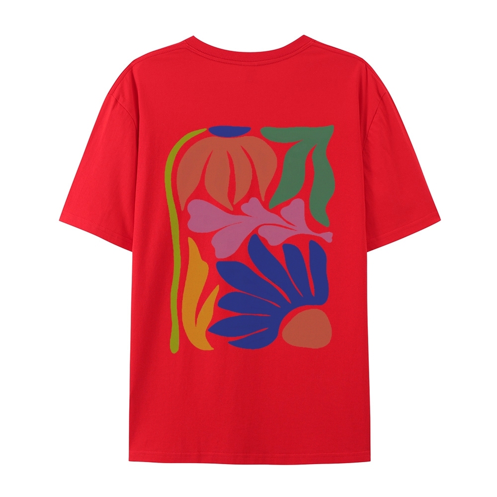 Wildflowers Matisse Art Casual Short Sleeve T-Shirt