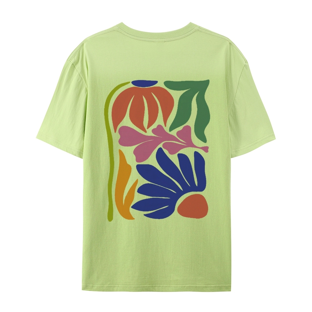 Wildflowers Matisse Art Casual Short Sleeve T-Shirt