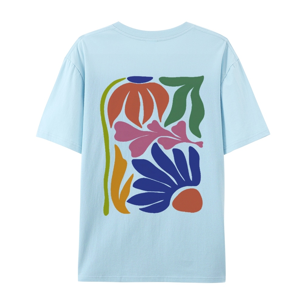 Wildflowers Matisse Art Casual Short Sleeve T-Shirt