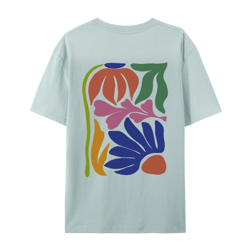Wildflowers Matisse Art Casual Short Sleeve T-Shirt
