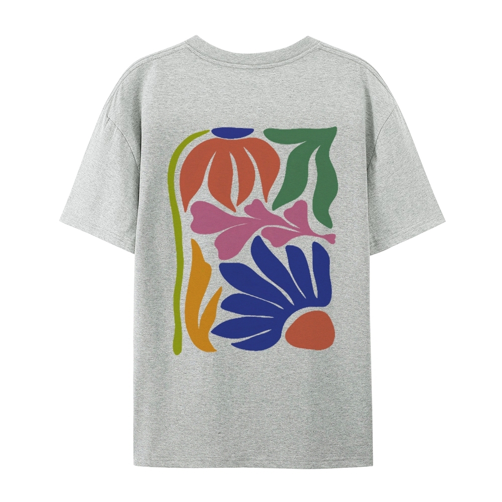 Wildflowers Matisse Art Casual Short Sleeve T-Shirt