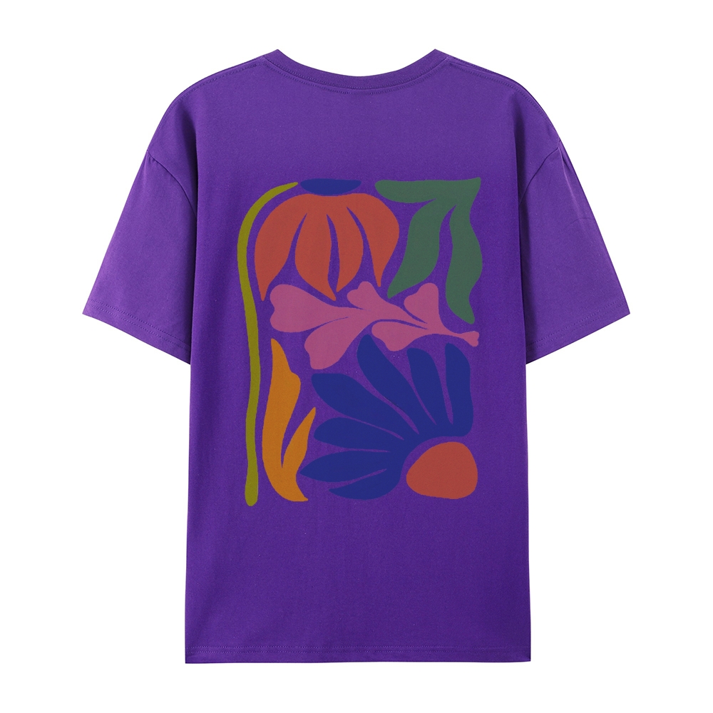 Wildflowers Matisse Art Casual Short Sleeve T-Shirt