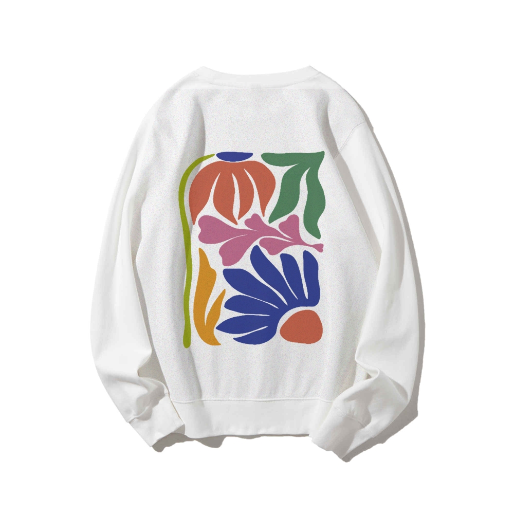 Wildflowers Matisse Art Casual Crewneck Sweatshirt