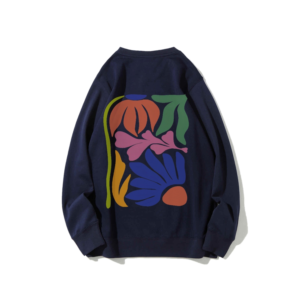 Wildflowers Matisse Art Casual Crewneck Sweatshirt