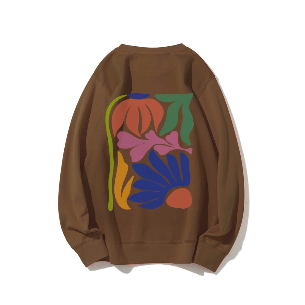 Wildflowers Matisse Art Casual Crewneck Sweatshirt