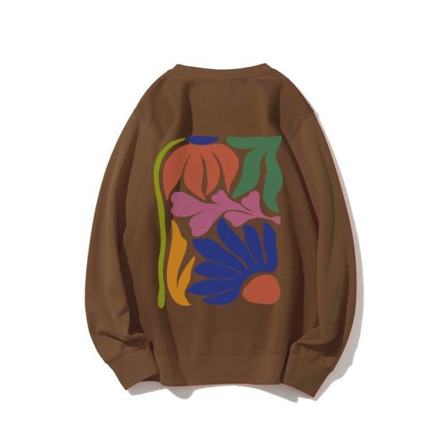 Wildflowers Matisse Art Casual Crewneck Sweatshirt