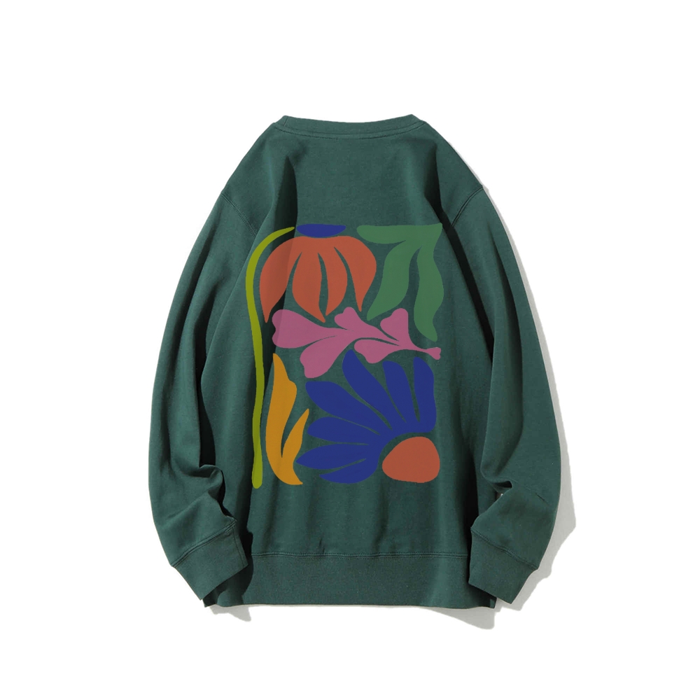 Wildflowers Matisse Art Casual Crewneck Sweatshirt