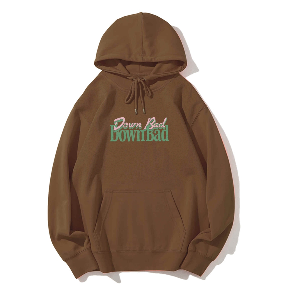 Down Bad Crying At The Gym Casual Hoodie Customscool