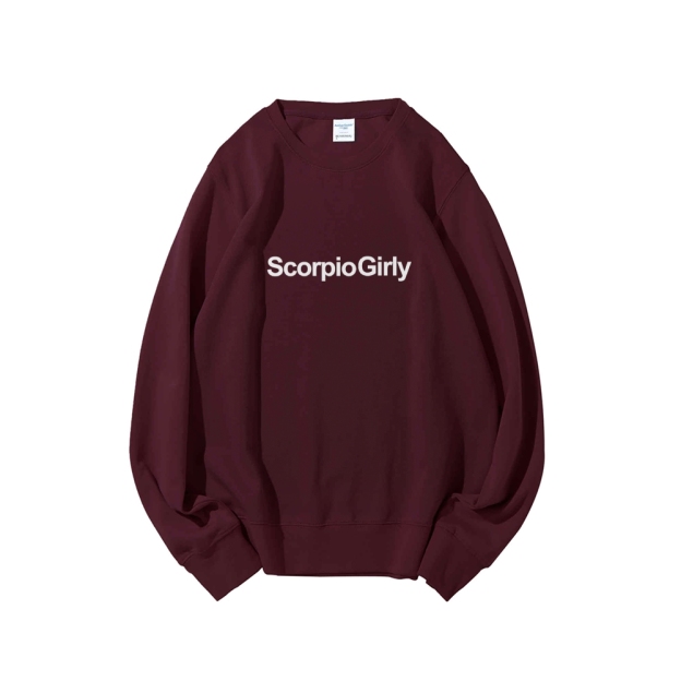 Scorpio Girly Casual Crewneck Sweatshirt