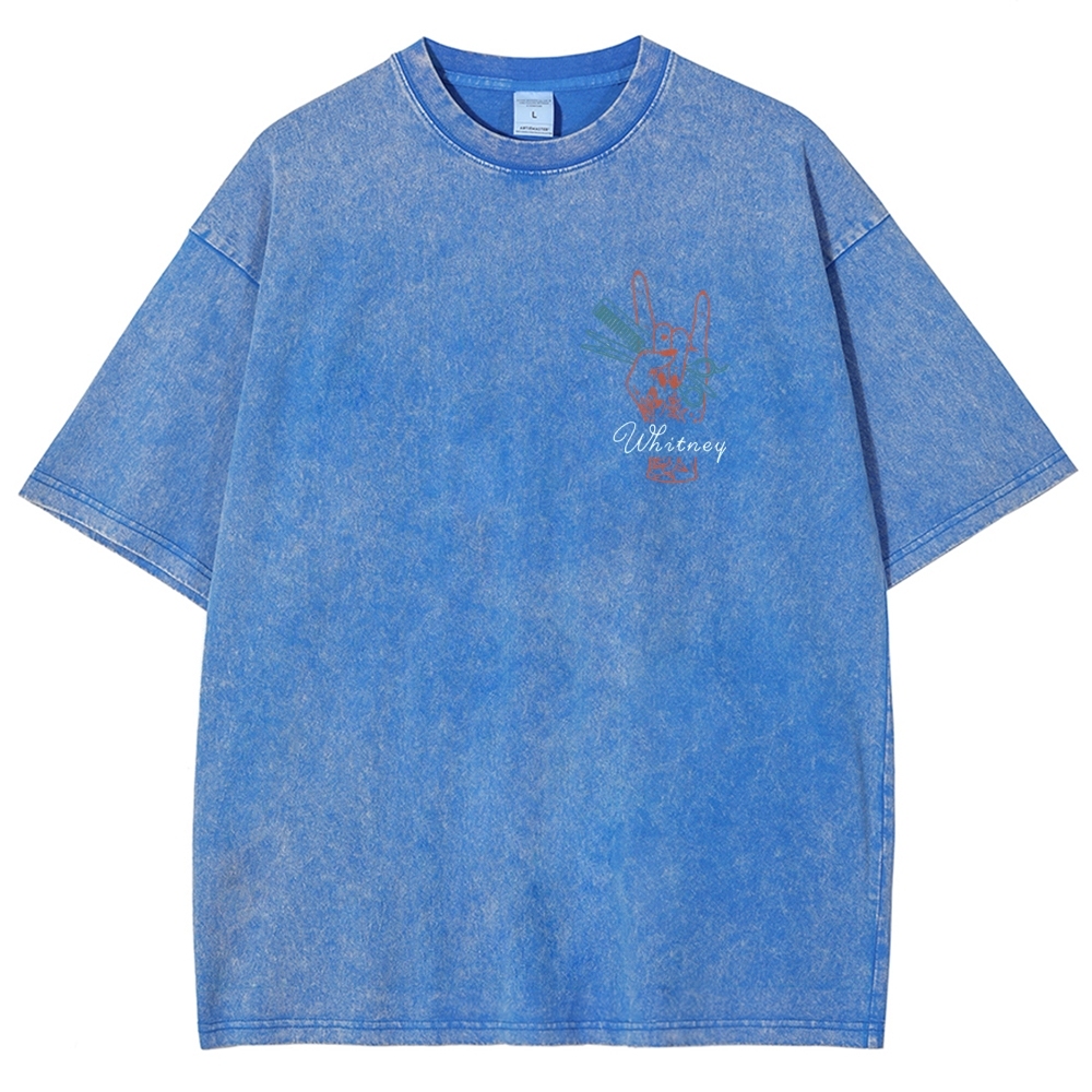 Hair Stylist Addcustom Vintage Washed T-Shirt Customscool