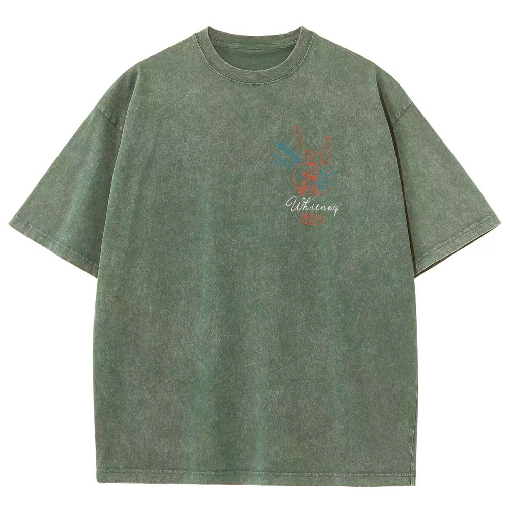 Hair Stylist Addcustom Vintage Washed T-Shirt Customscool