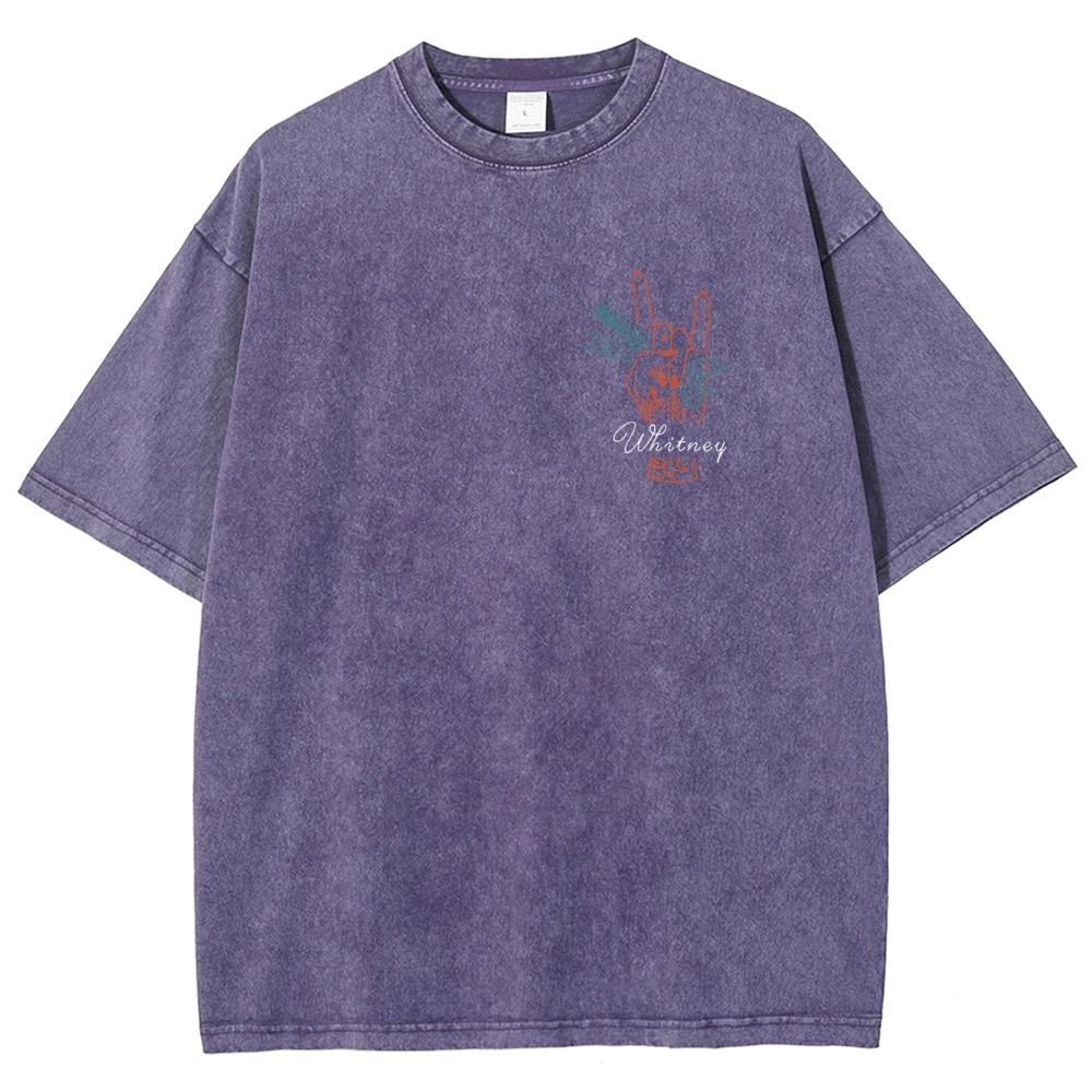 Hair Stylist Addcustom Vintage Washed T-Shirt Customscool
