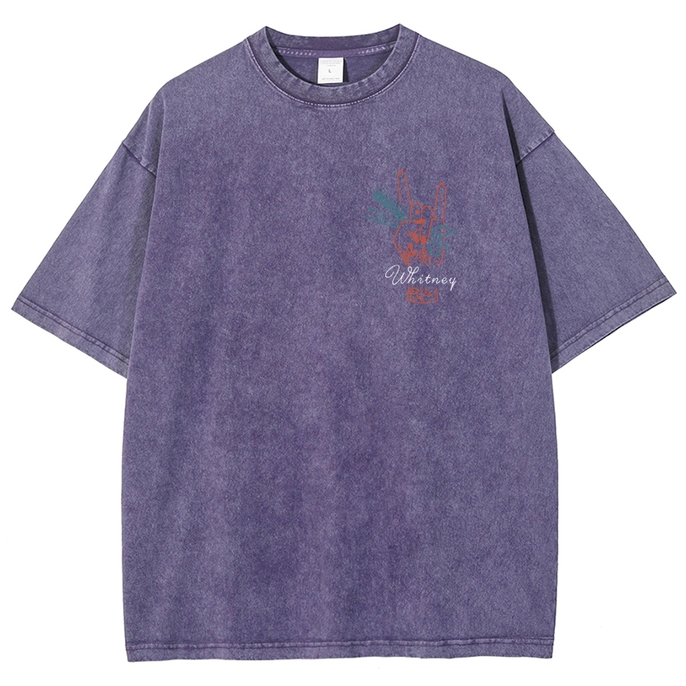 Hair Stylist Addcustom Vintage Washed T-Shirt Customscool