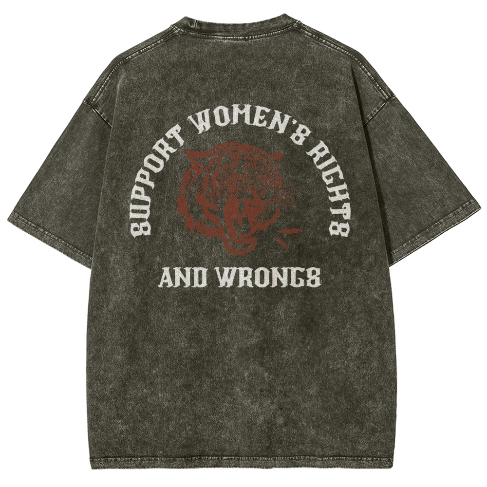 Vintage Snowflake Washed T-Shirt