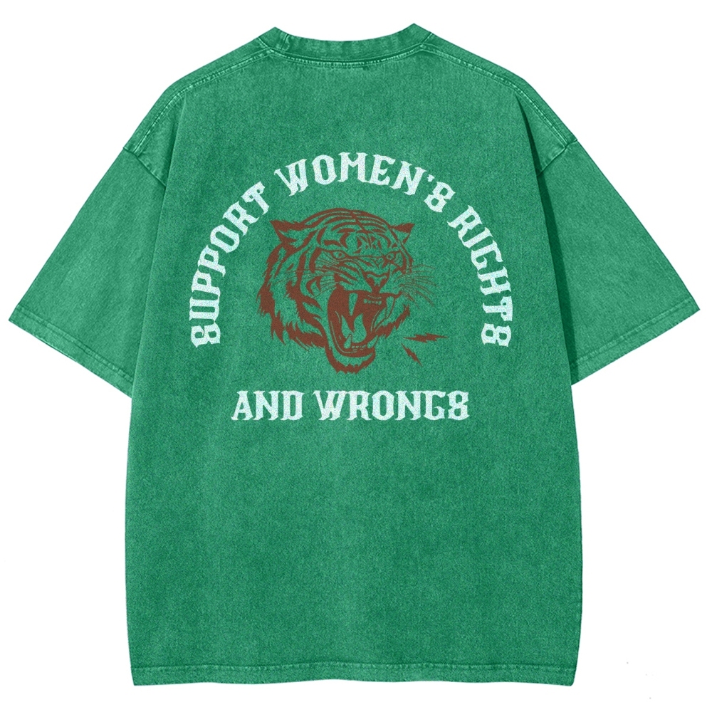 Vintage Snowflake Washed T-Shirt