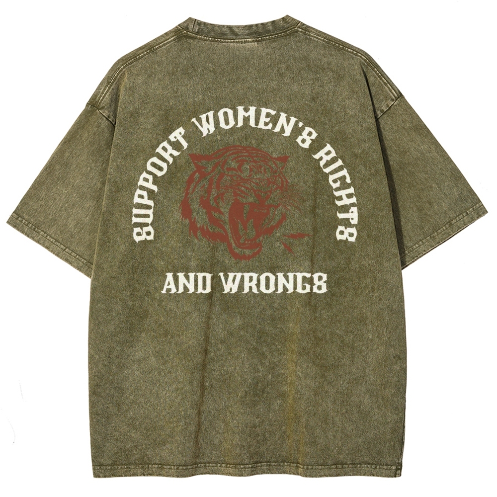 Vintage Snowflake Washed T-Shirt