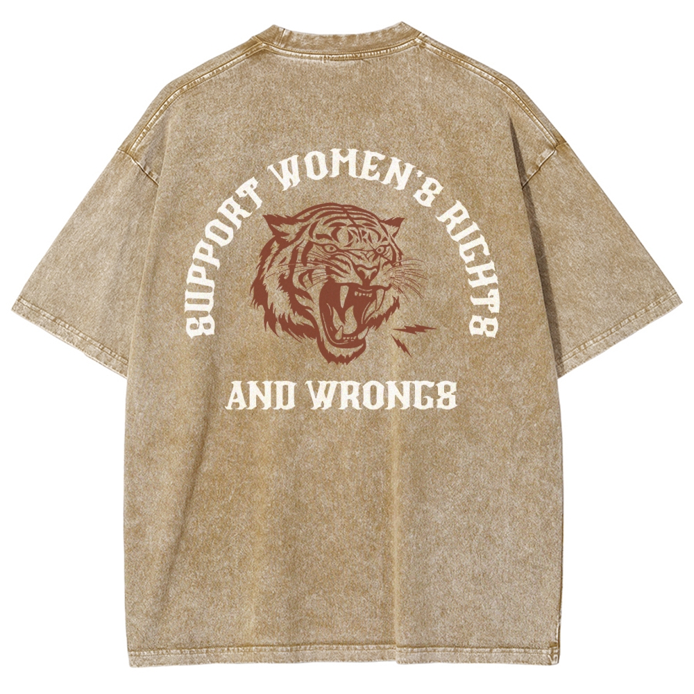 Vintage Snowflake Washed T-Shirt