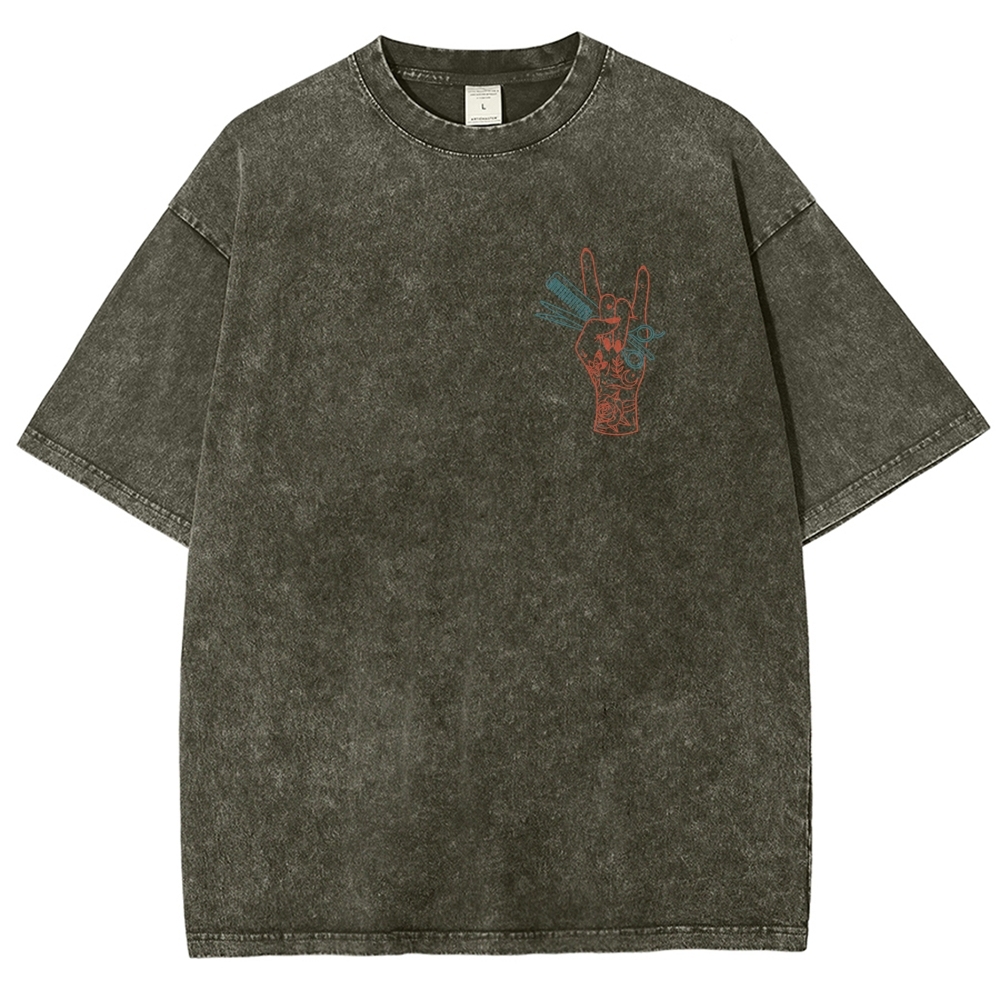 Hair Stylist Unisex Fit Washed T-Shirt Customscool