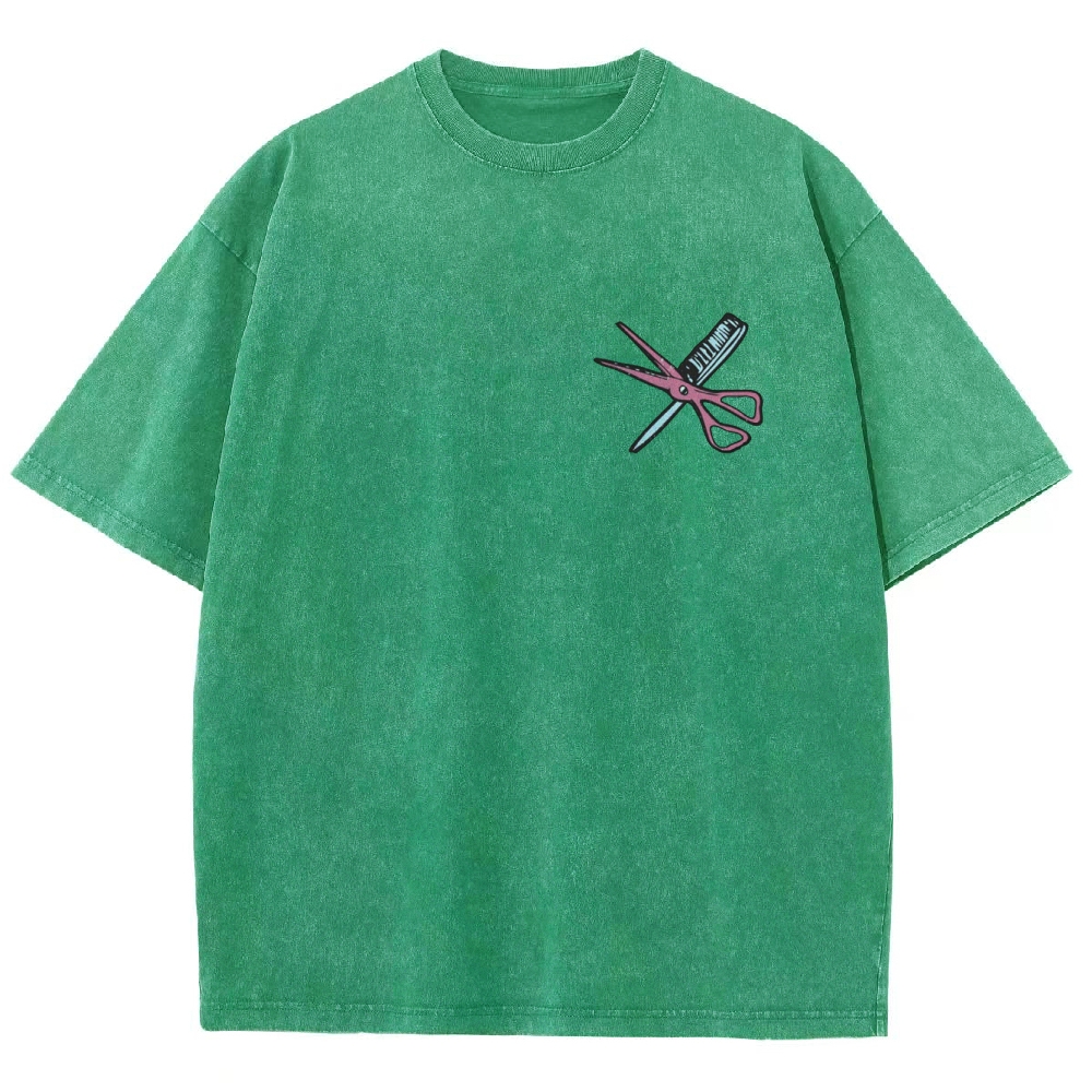 Hairstylist Unisex Fit Washed T-Shirt Customscool