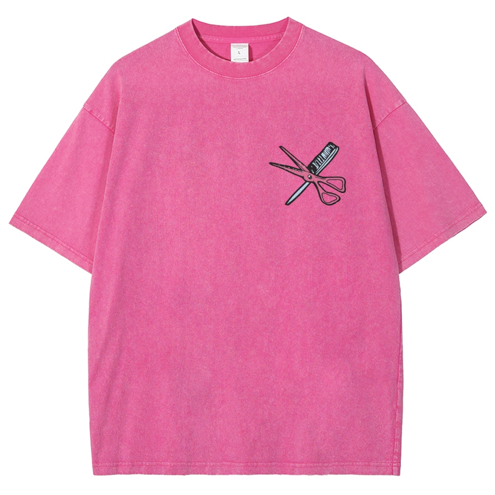 Hairstylist Unisex Fit Washed T-Shirt Customscool
