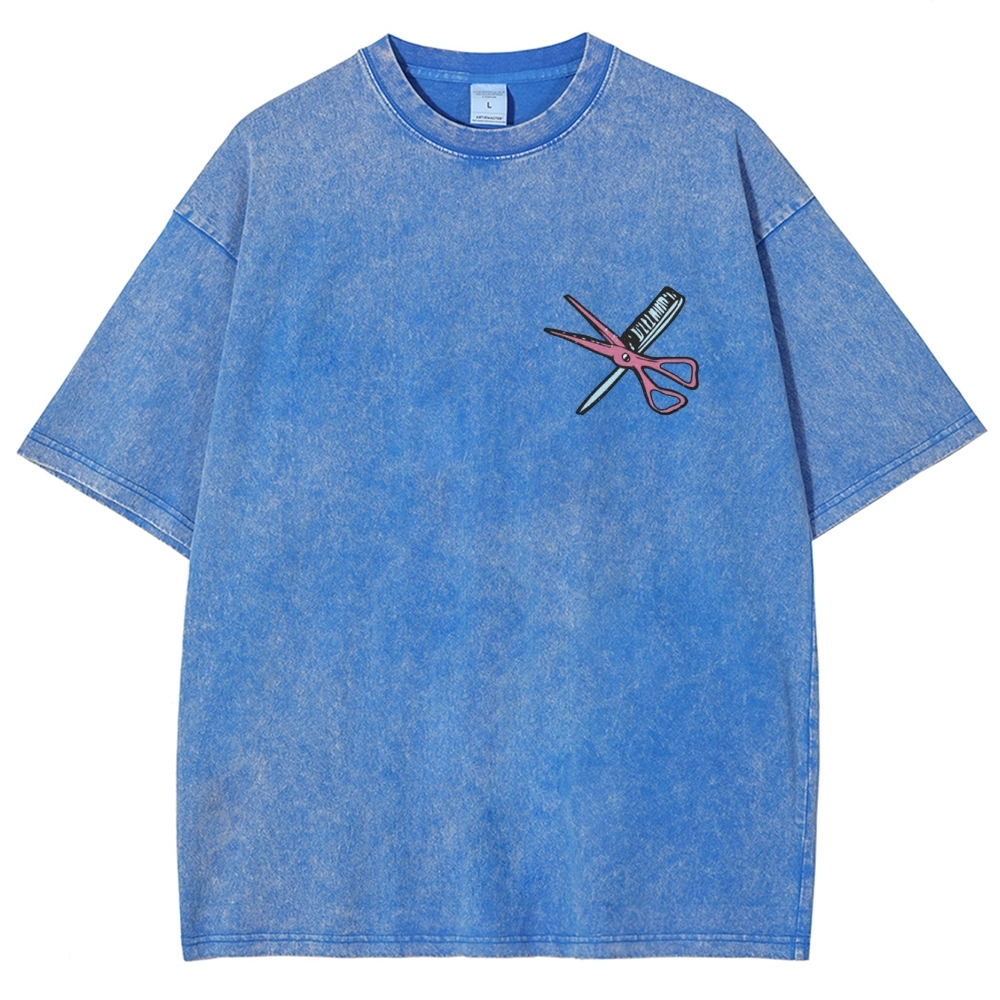 Hairstylist Unisex Fit Washed T-Shirt Customscool