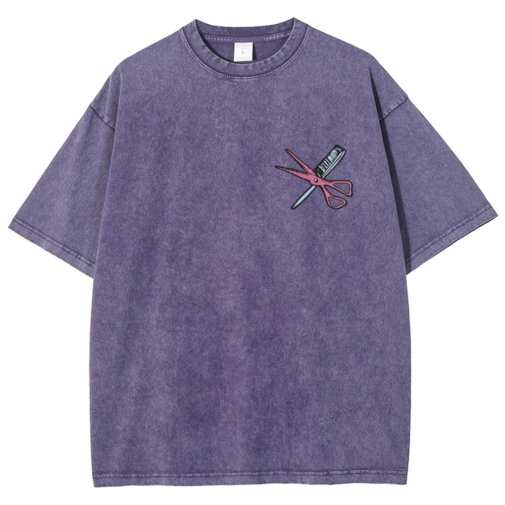 Hairstylist Unisex Fit Washed T-Shirt Customscool